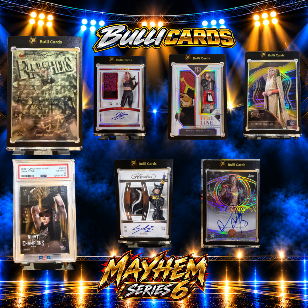 Mayhem Packs – Wrestling Mystery Repack - Series 6