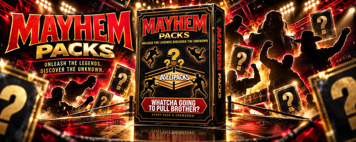 Mayhem Packs – Wrestling Mystery Repack - Series 6