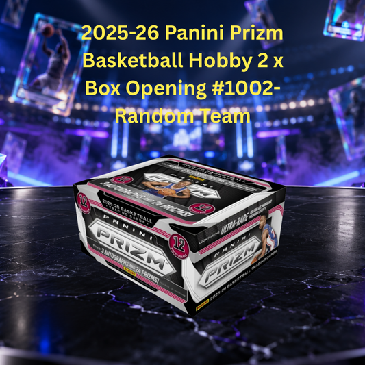 2025-26 Panini Prizm Basketball Hobby 2 x  Box Opening #1002- Random Team