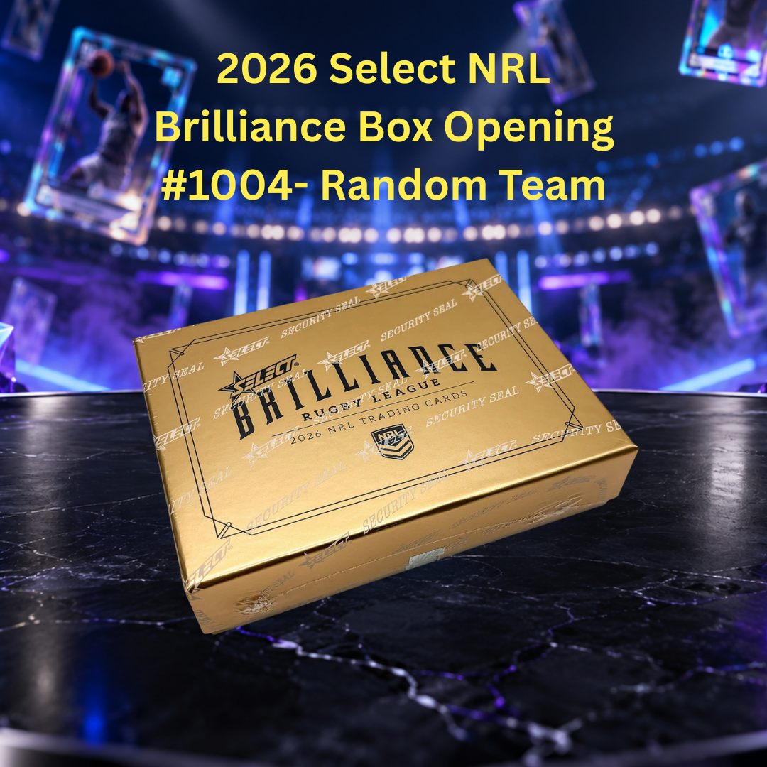 2026 Select NRL Brilliance Box Opening #1004- Random Team